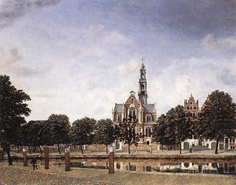 HEYDEN, Jan van der View of the Westerkerk, Amsterdam china oil painting image